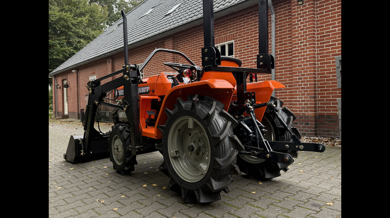 Kubota B1502DT met voorlader al vanaf €125 per maand.